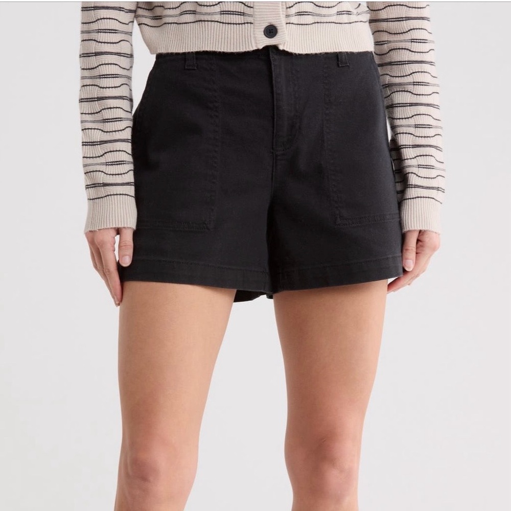 Sanctuary Socialize Black Denim Women’s Shorts